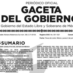 Revoca EdoMéx nombramiento de Notario Público tras acreditarse responsabilidad administrativa en procedimientos de queja