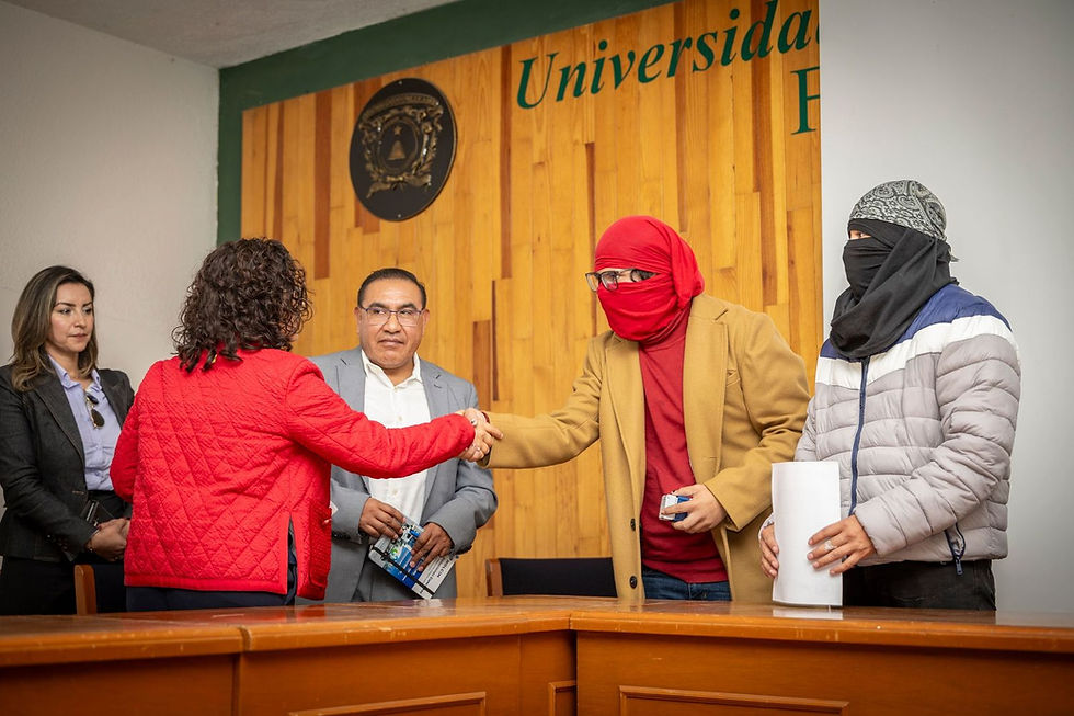 Primera mesa de trabajo de la Rectora de la UAEMéx con la Asamblea de Ingeniería