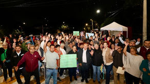 Entrega Raciel Pérez alumbrado y seguridad con programa "Luminaria Nuestra Ciudad"