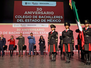 Cumple COBAEM 30 años como referente de educación media superior en EdoMéx