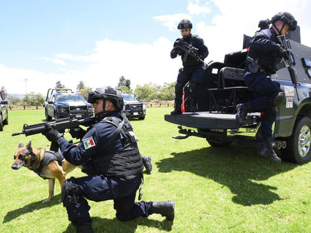 Blinda Edoméx rutas futboleras y eventos internacionales con el grupo táctico de elite