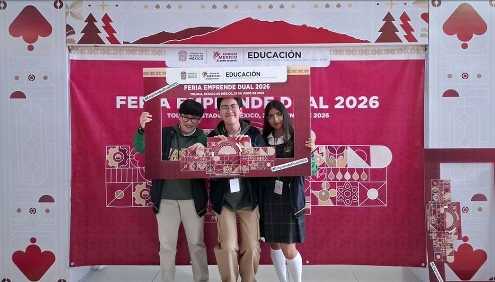 Ganan estudiantes de UAEMéx primer lugar en Feria Emprende-Dual 2026