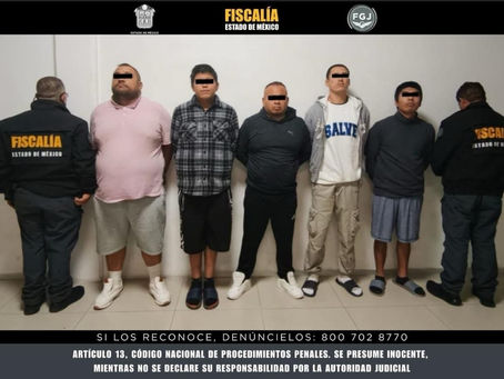 Detiene Fiscalía Edoméx a sujetos investigados por el homicidio de masculino en centro de rehabilitación