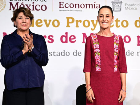 Delfina Gómez reconoce compromiso de la Presidenta Claudia Sheinbaum con el Plan México
