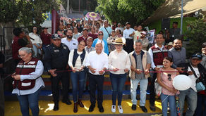 Raciel Pérez entrega obras de infraestructura urbana y seguridad en oriente