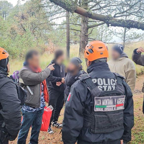 Policia de montaña localiza a senderistas extraviados en el Popocatépetl