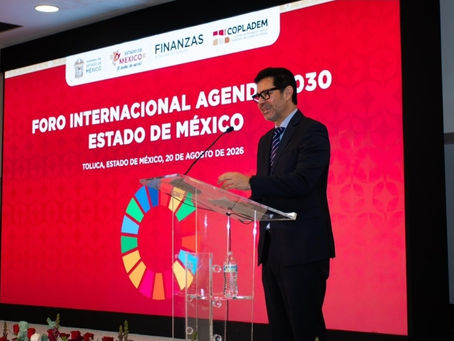 Reúne EdoMéx a organismos internacionales para convertir la Agenda 2030 en acciones contra la pobreza