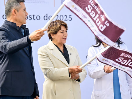 Claudia Sheinbaum y Delfina Gómez refuerzan salud en Edoméx con distribución de medicamentos