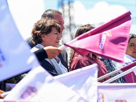 Entrega Gobernadora Delfina Gómez 32 patrullas en Valle de Chalco