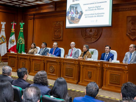 UAEMéx firma convenio con la Agencia Digital del Estado de México