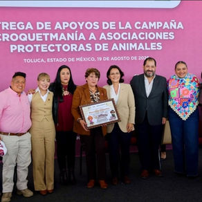 Reconoce gobernadora al Congreso y al OSFEM por apoyar ‘Croquetmanía’