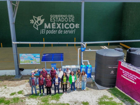 Instala GEM Sistemas de Captación de Agua Pluvial en el Valle de Toluca