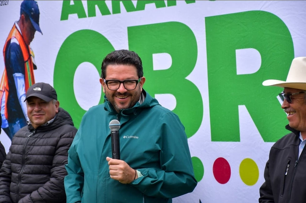 Continúa plan de obra pública con proyectos viales en comunidades de Almoloya