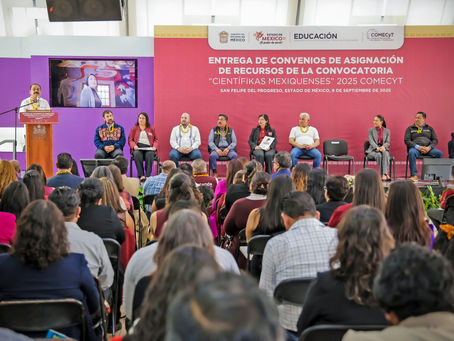 Destina GEM más de 16.2 mdp para 82 proyectos de “CientífIKAs Mexiquenses”