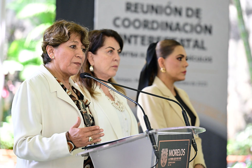 Destaca Gobernadora Delfina Gómez reducción de 45% en robo de vehículos en Edoméx