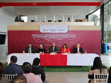 Certifica GEM a centros laborales en cumplimiento de la Ley Federal del Trabajo
