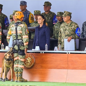 Reciben Claudia Sheinbaum y Delfina Gómez al agrupamiento mexicano “Yumare”
