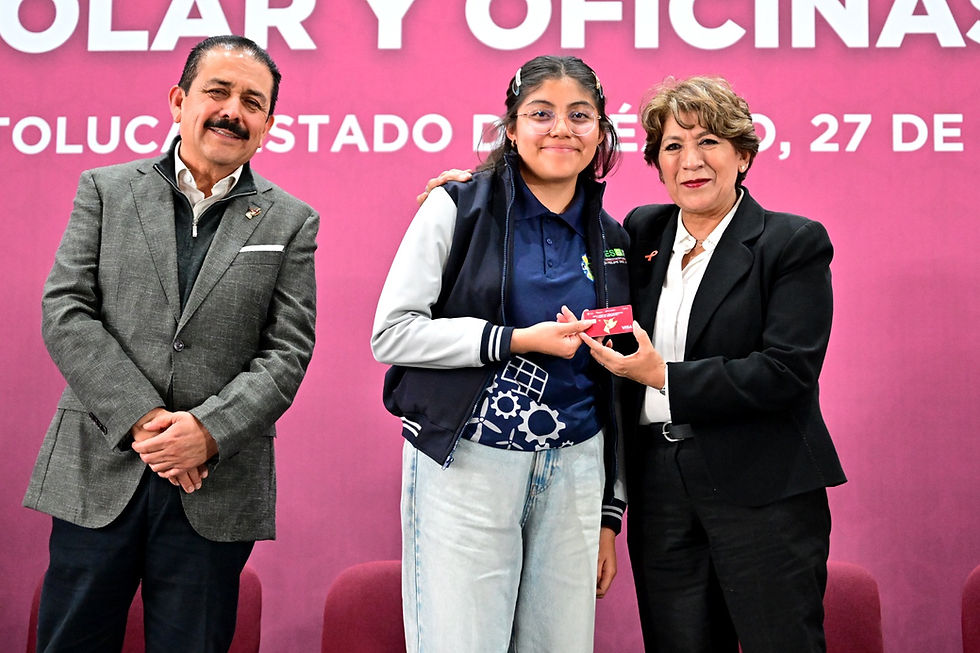 Delfina Gómez realiza inversión histórica en infraestructura y apoyos educativos en 2025