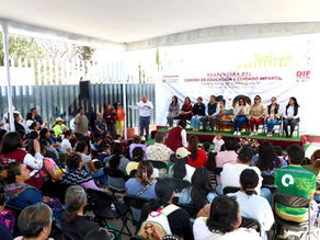 Gobierno de Raciel Pérez reabre centro de cuidado infantil "Josefa Ortiz de Domínguez"