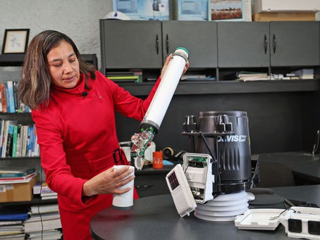 Rocio Becerril, investigadora UAEMéx, usa información satelital como apoyo al sector agrícola