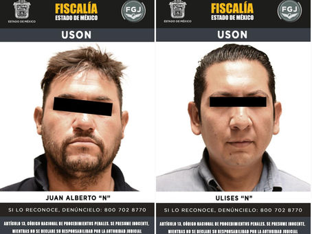 Capturan a integrantes de organización "USON", investigados por despojo