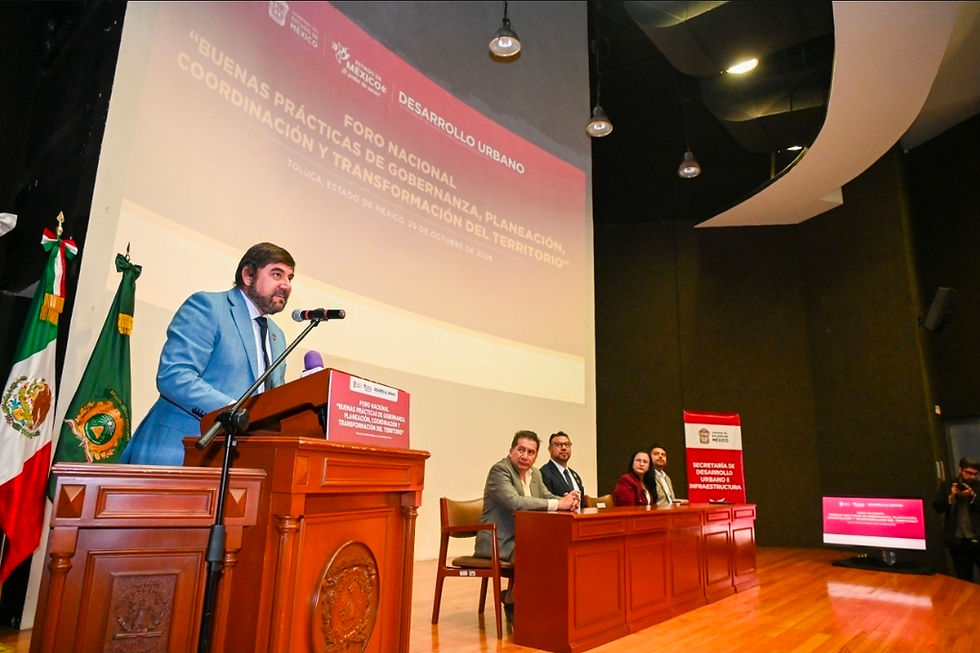 Reúne GEM a especialistas para planear ciudades mejor conectadas y sostenibles en EdoMéx
