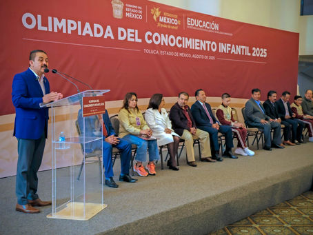 Premia GEM a estudiantes mexiquenses sobresalientes en la Olimpiada del Conocimiento