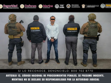 Procesan a Jose Armando "N" alias "Comandante Calleja" por delito de extorsión