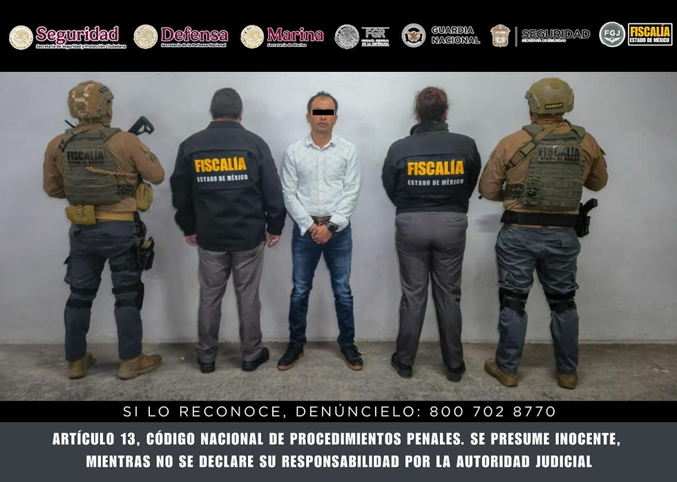 Procesan a Jose Armando "N"  alias "Comandante Calleja" por delito de extorsión