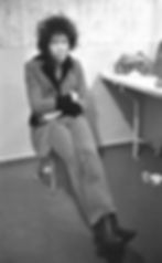 Jimi Hendrix backstage
