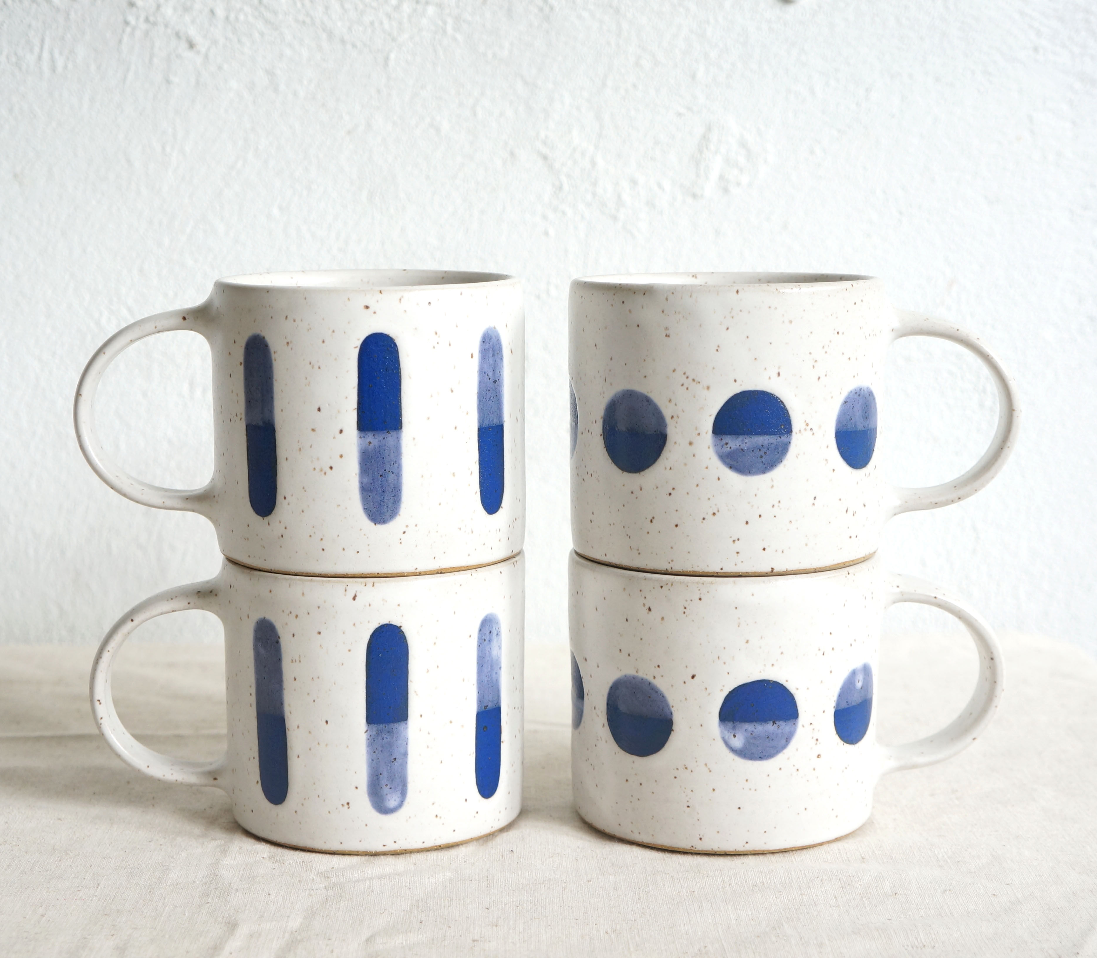 Semicircle Pattern Mug