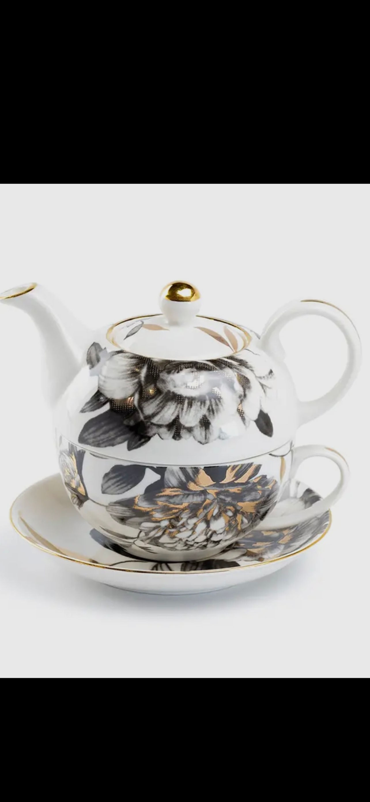 Black Peony— tea for one