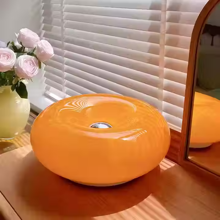 Thumbnail: Glass Donut Touch Lamp