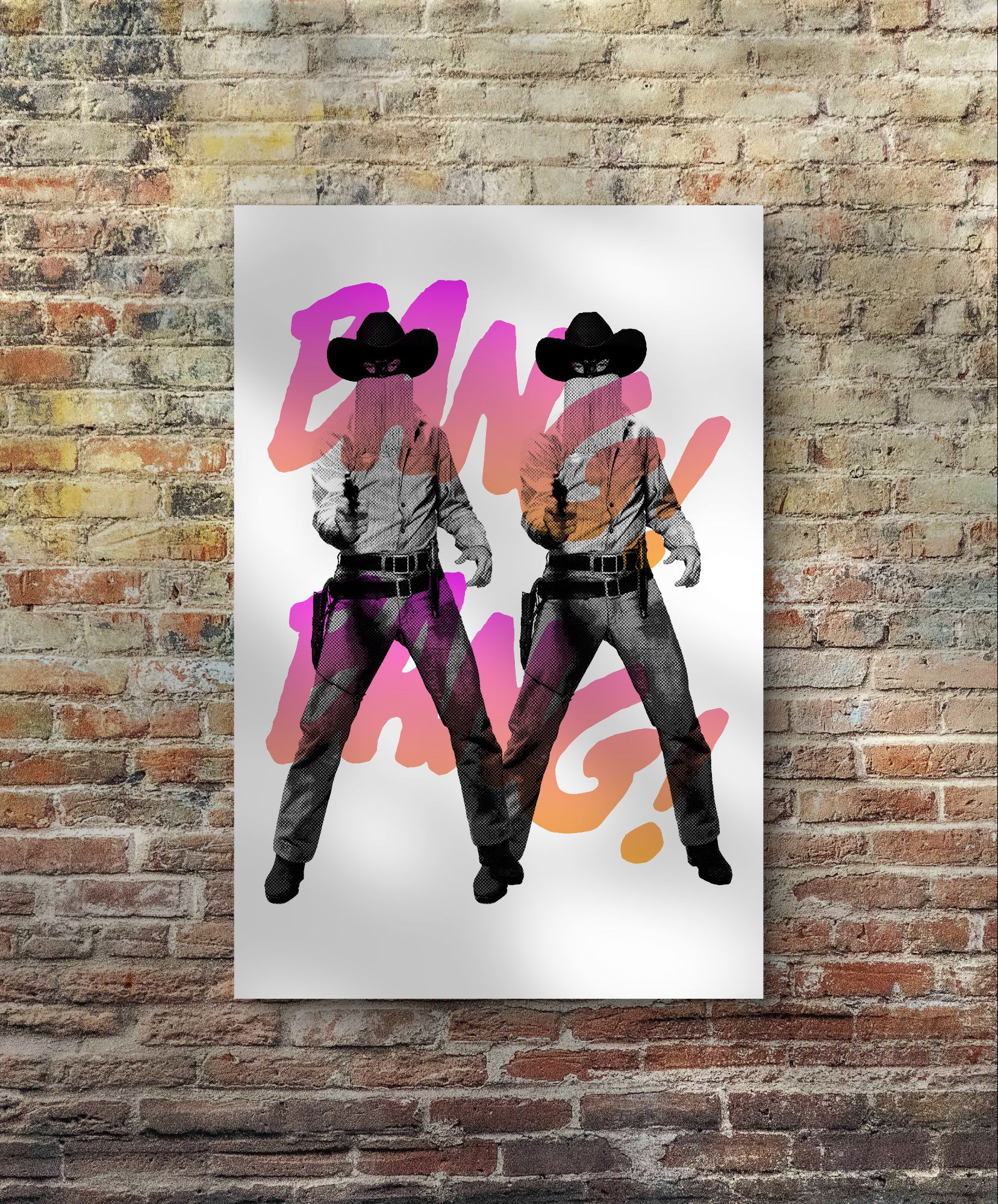 "Bang! Bang!" Print