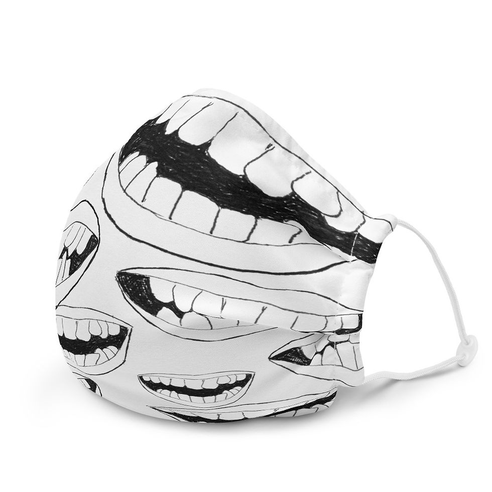 Thumbnail: NICHOL FACE MASK: Crooked Teeth