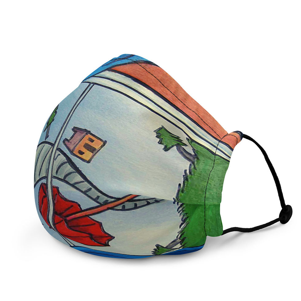 Thumbnail: NICHOL FACE MASK: Spring Tornado