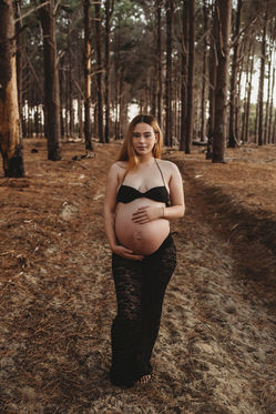 In studio, lifestyle, maternity photographer. sunset
