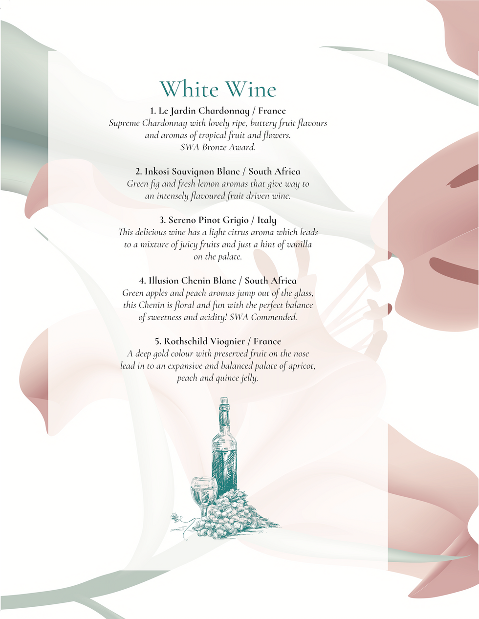 Carr Bank Wedding Wines