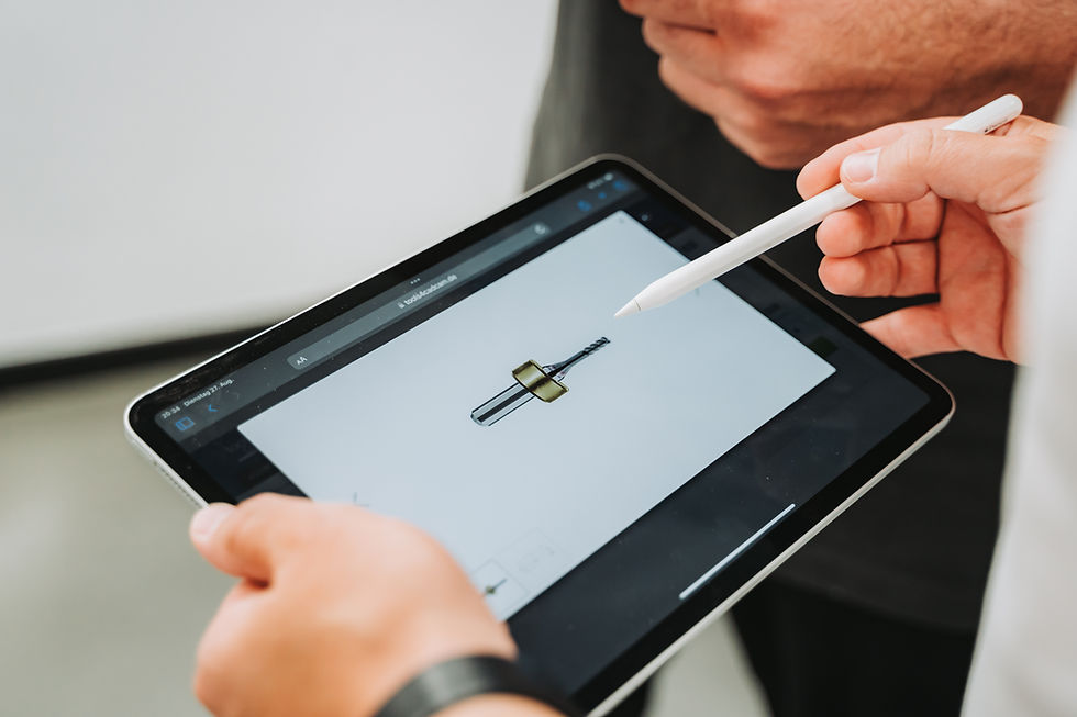 Hier stabd ein Business Shooting für eine Dentallabor an