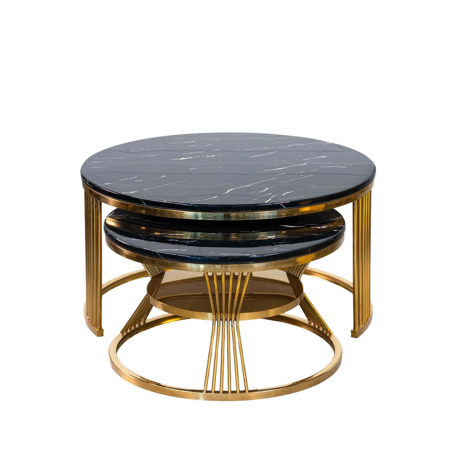 Aura Nesting Coffee Table Set