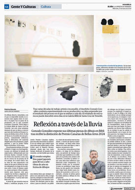 Gonzalo González. Un día de lluvia. Galería BIBLI.