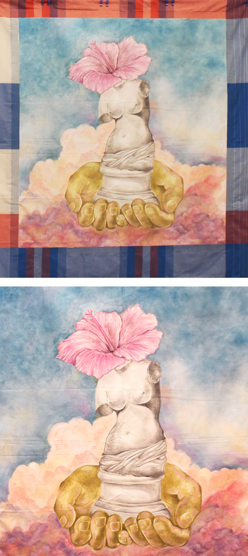 Dorang Pon Boleh Buat Kan?  They Can Do It Too Right?  2022, 90cm x 110 cm, Oil on Kain Pe