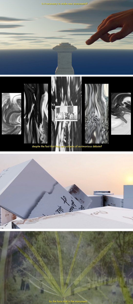 Between Memory & Verity (2022) Moving Images, 4D Art, Archival Material