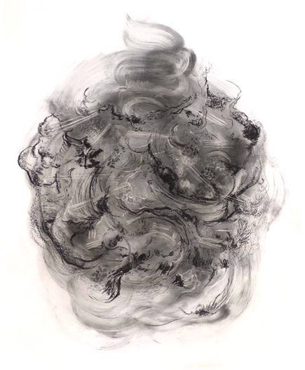 Tipping Point for The Resilient (I) 2021, 80cm x 62cm, Graphite on Paper.png