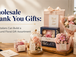 Wholesale Thank You Gifts: How Retailers Can Build a Year-Round Floral Gift Assortment