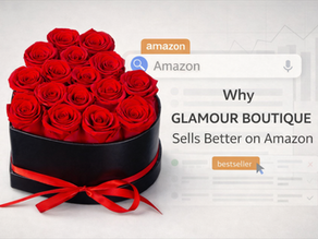 Why GLAMOUR BOUTIQUE Sells Better on Amazon Than Most Preserved Flower Brands