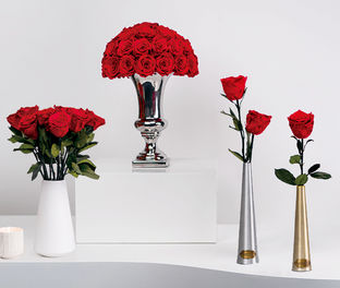 Preserved Rose In Vase