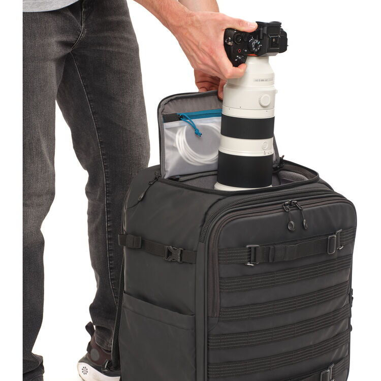 Küçük resim: Tenba Axis V2 Spinner 4 Tekerlekli Siyah Sırt Çantası 28L 16 İnç Laptop Uyumlu