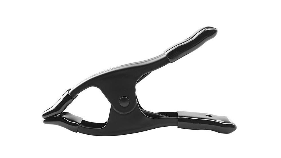 Tether Tools Rock Solid A Clamp 2 mat siyah 2 inç çene açıklıklı 10 kg sıkıştırma mukavemetli stüdyo klempi
