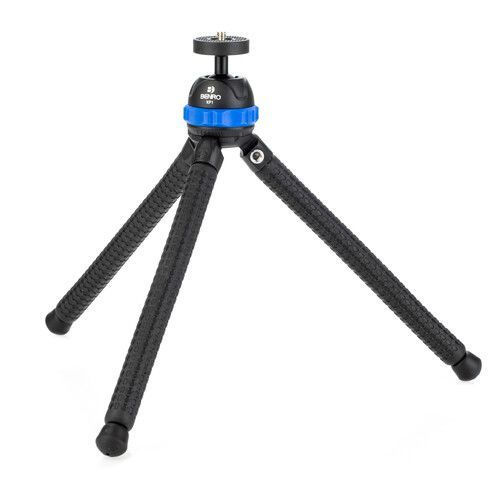Benro KP1 KoalaPod Üç Esnek Bacaklı Bükülebilir Tripod ve Yüzey Kavrama Aparatı